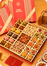 Tarts, Marzipan with Dry Fruits, Sweets Gift Pack